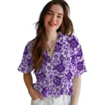 TCU Horned Frogs Hawaiian Shirt – Hibiscus Blooms