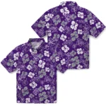 TCU Horned Frogs Hawaiian Shirt – Hibiscus Flower Design