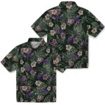 TCU Horned Frogs Hawaiian Shirt – Hibiscus Leaves Pattern