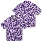 TCU Horned Frogs Hawaiian Shirt – Hibiscus Motif