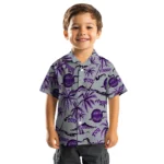 TCU Horned Frogs Hawaiian Shirt – Palm Sunset