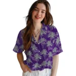 TCU Horned Frogs Hawaiian Shirt – Palm Tree Motif