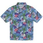 TCU Horned Frogs Hawaiian Shirt – Pineapple Bouquet