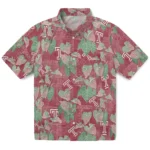 Temple Owls Hawaiian Shirt – Anthurium Overlay