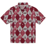 Temple Owls Hawaiian Shirt – Golfing Plaid