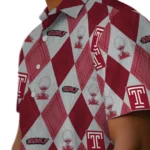Temple Owls Hawaiian Shirt – Golfing Plaid