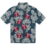 Temple Owls Hawaiian Shirt – Hibiscus Flowers