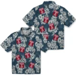 Temple Owls Hawaiian Shirt – Hibiscus Flowers