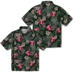 Temple Owls Hawaiian Shirt – Hibiscus Leaves Pattern