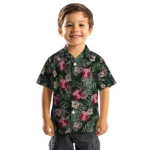 Temple Owls Hawaiian Shirt – Hibiscus Leaves Pattern