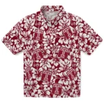 Temple Owls Hawaiian Shirt – Hibiscus Motif