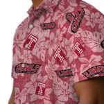 Temple Owls Hawaiian Shirt – Hibiscus Oasis