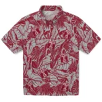 Temple Owls Hawaiian Shirt – Monstera Layer