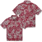 Temple Owls Hawaiian Shirt – Monstera Layer