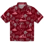Temple Owls Hawaiian Shirt – Palm And Clouds