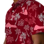 Temple Owls Hawaiian Shirt – Palm And Clouds