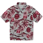 Temple Owls Hawaiian Shirt – Palm Sunset