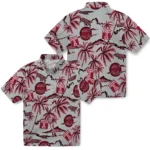 Temple Owls Hawaiian Shirt – Palm Sunset