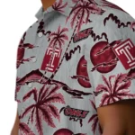 Temple Owls Hawaiian Shirt – Palm Sunset