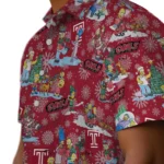 Temple Owls Hawaiian Shirt – Simpsons Christmas