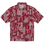 Temple Owls Hawaiian Shirt – Turtle Lines