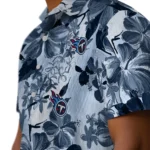 Tennessee Titans Hawaiian Shirt – Hibiscus Arrangement