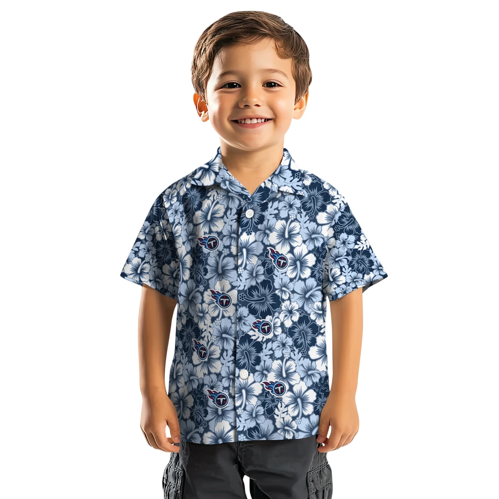 Tennessee Titans Hawaiian Shirt - Hibiscus Blooms tennessee titans hibiscus blooms navy hawaiian shirts top rated