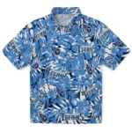Tennessee Titans Hawaiian Shirt – Hibiscus Overlay