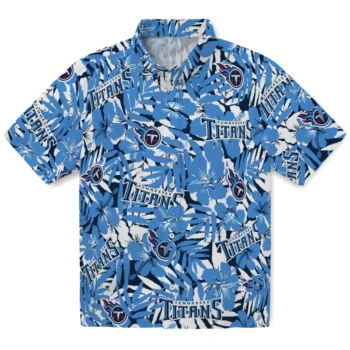 tennessee titans hibiscus overlay hawaiian shirts best selling