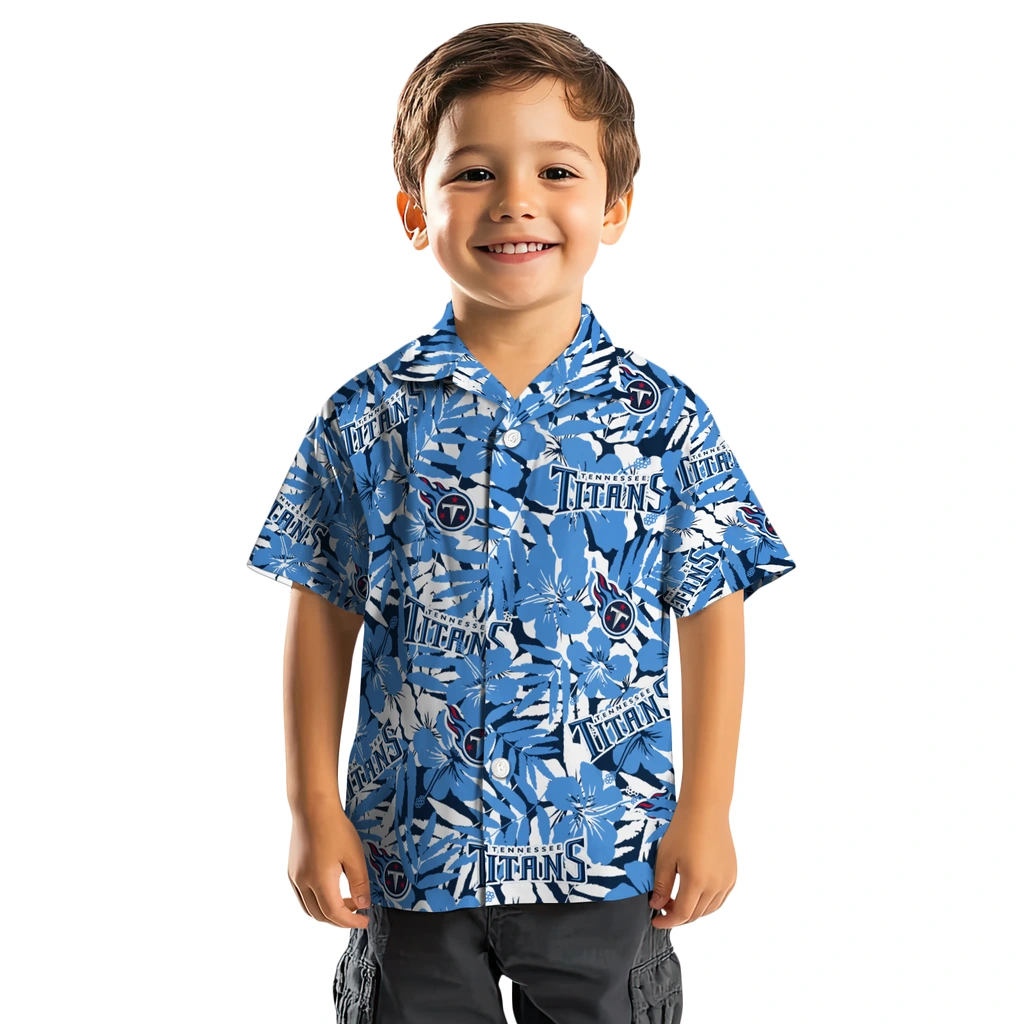 Tennessee Titans Hawaiian Shirt - Hibiscus Overlay tennessee titans hibiscus overlay hawaiian shirts top rated