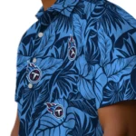 Tennessee Titans Hawaiian Shirt – Monstera Layer