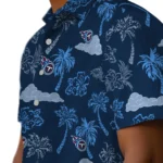 Tennessee Titans Hawaiian Shirt – Palm And Clouds