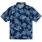 Tennessee Titans Hawaiian Shirt – Palm Tree Motif