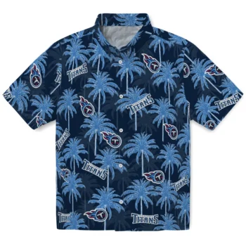 tennessee titans palm grove navy hawaiian shirts best selling
