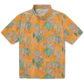 tennessee volunteers anthurium overlay orange hawaiian shirts best selling