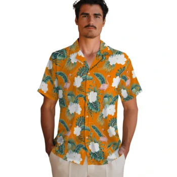 tennessee volunteers flamingo palms orange hawaiian shirts fashion forward