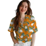 Tennessee Volunteers Hawaiian Shirt – Flamingo and Hibiscus