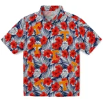 Tennessee Volunteers Hawaiian Shirt – Hibiscus Fiesta