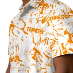 Tennessee Volunteers Hawaiian Shirt – Hibiscus Overlay