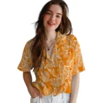 Tennessee Volunteers Hawaiian Shirt – Leaf Outline
