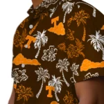 Tennessee Volunteers Hawaiian Shirt – Palm And Clouds