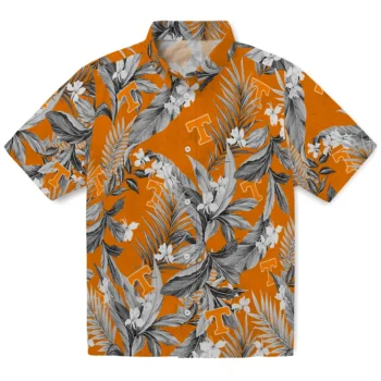 tennessee volunteers palm leaves orange hawaiian shirts best selling