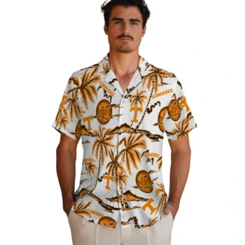 tennessee volunteers palm sunset hawaiian shirts fashion forward