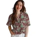 Texas A&M Aggies Hawaiian Shirt – Anthurium Overlay