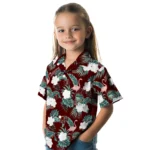 Texas A&M Aggies Hawaiian Shirt – Flamingo and Hibiscus