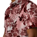 Texas A&M Aggies Hawaiian Shirt – Hibiscus Arrangement