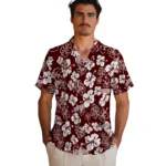 Texas A&M Aggies Hawaiian Shirt – Hibiscus Flower Design