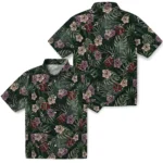 Texas A&M Aggies Hawaiian Shirt – Hibiscus Leaves Pattern