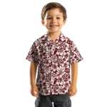 Texas A&M Aggies Hawaiian Shirt – Hibiscus Motif