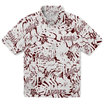 texas am aggies hibiscus overlay hawaiian shirts best selling